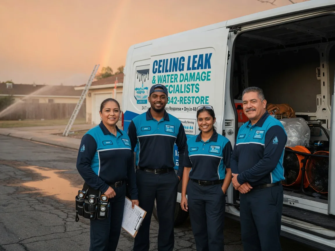 Ceiling Leak Cleanup company in Troutville, PA