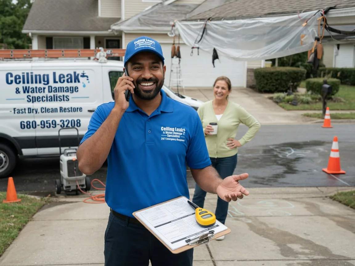 Ceiling Leak Cleanup Troutville, PA FAQs
